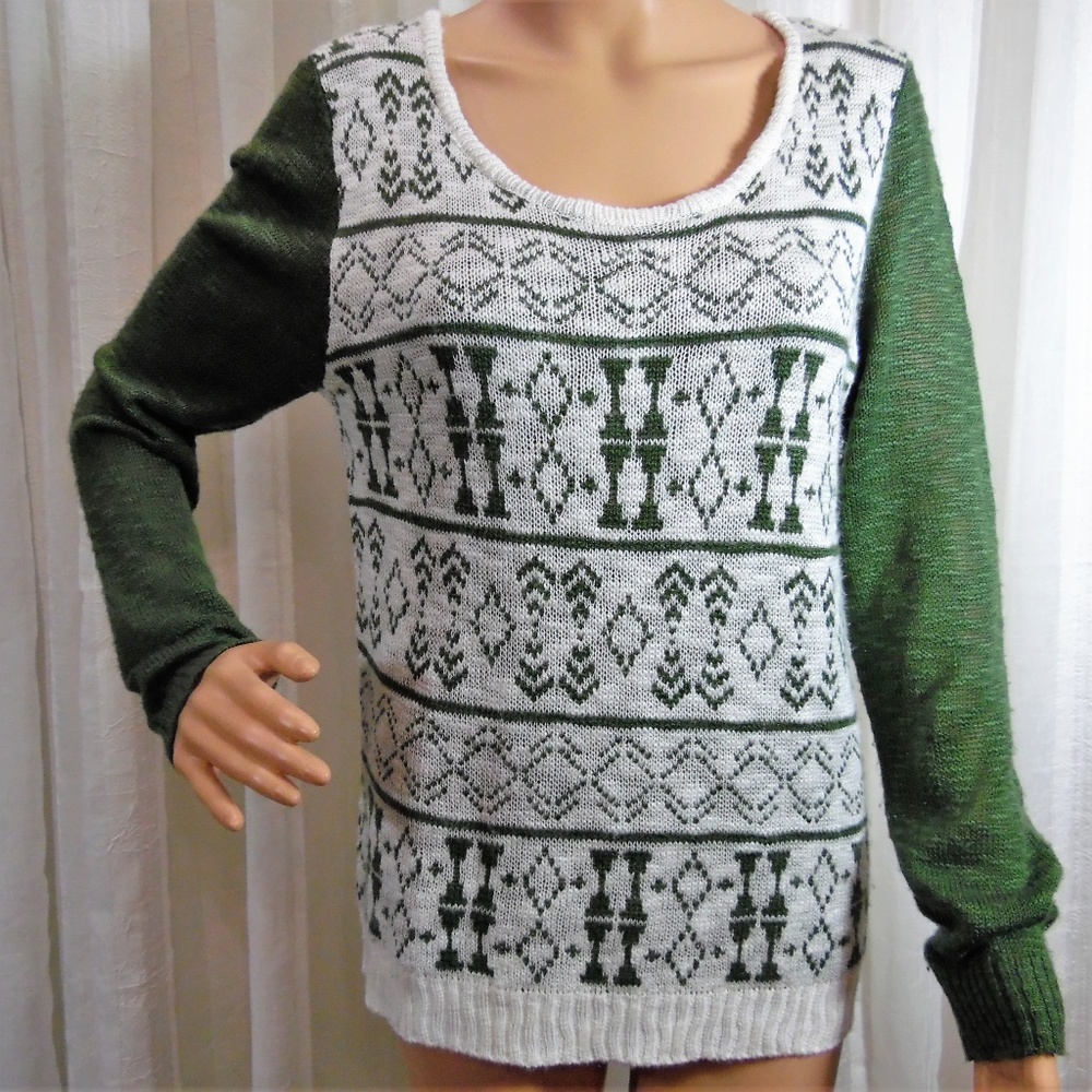 Maude Open Back Sweater